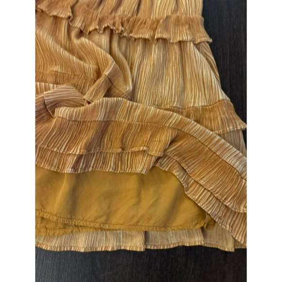 Lulus Downright Darling Halter Neck Tiered Ruffle Mini Dress Size M - Picture 4 of 8